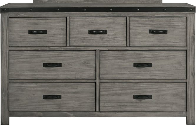 Elements International Wade Dresser in Gray image