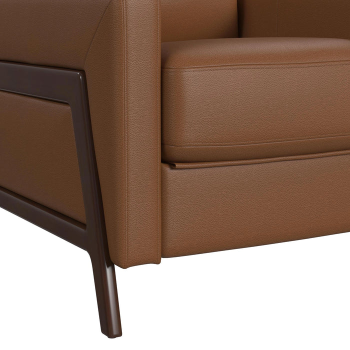 Tango P2 Recliner in Pebble Tan