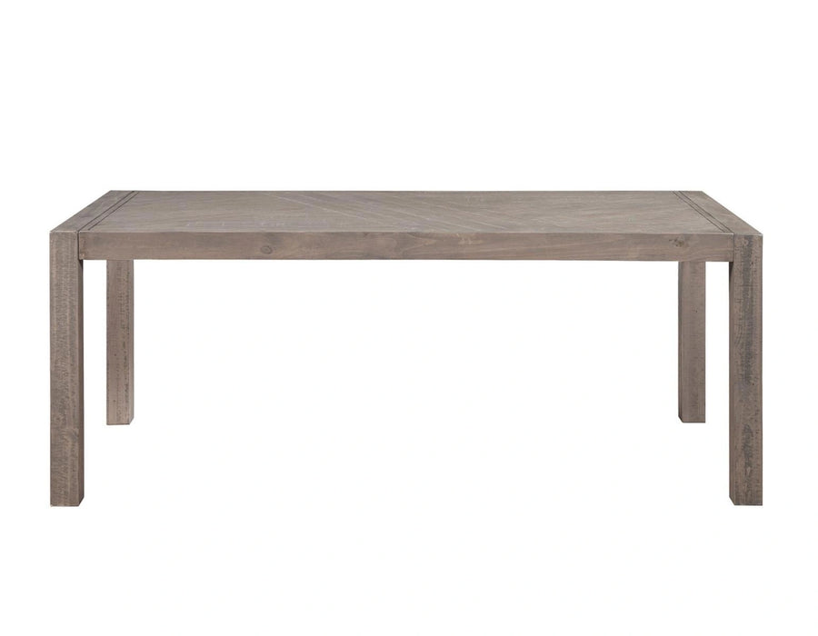 Steve Silver Auckland Reclaimed Wood Dining Table in Weathered Grey