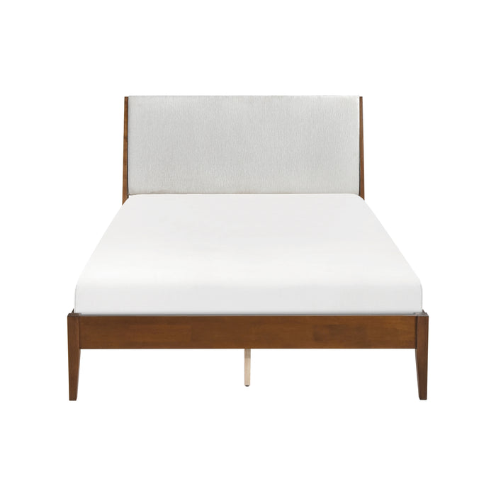 Jasper Eastern King Platform Bed in Brown/Gray - 1588K-1EK