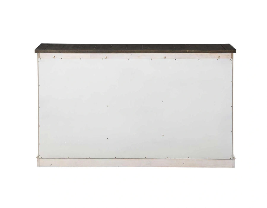 Steve Silver Joanna Server in Two-tone Ivory and Mocha