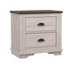 Crown Mark Furniture Coralee 2 Drawer Nightstand in White image