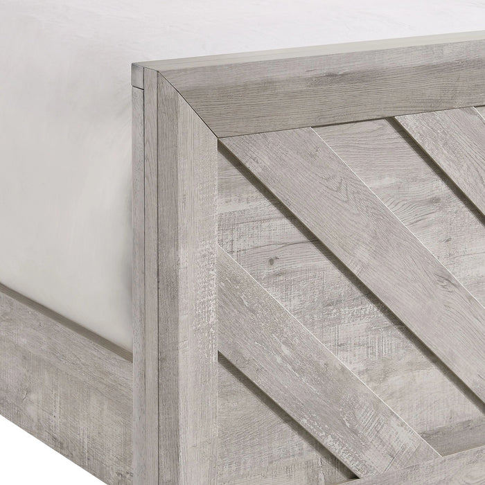 Ellen Panel Bedroom Set in White