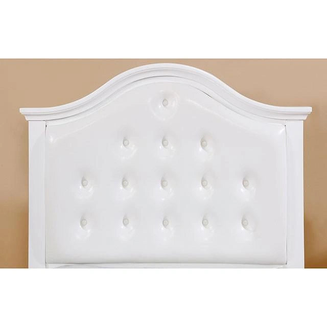 OLIVIA White Full & Twin Bed