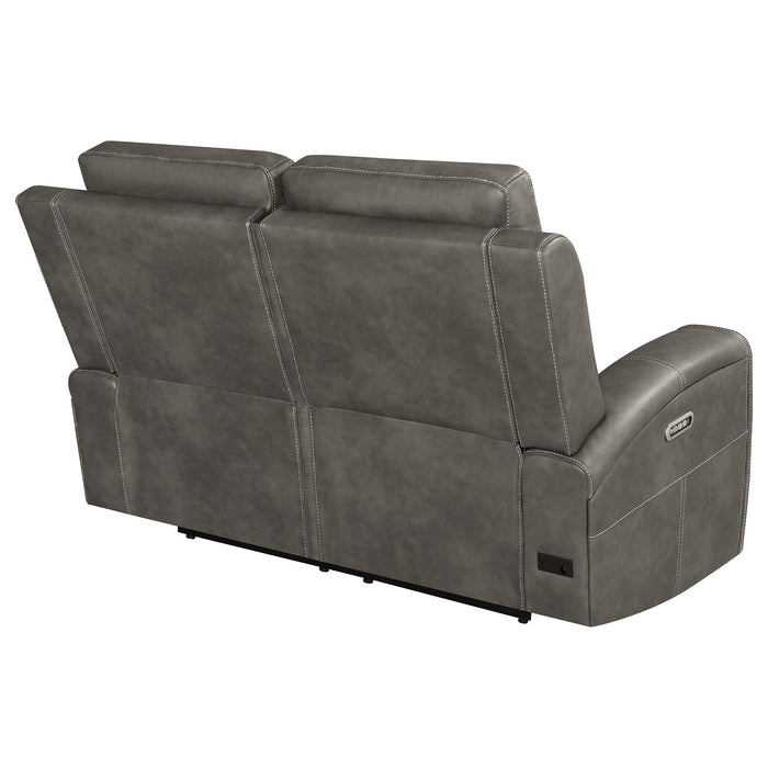 Brickston Triple Power Reclining Loveseat