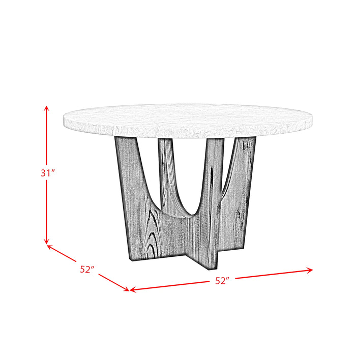 Oregon Round Table in Black