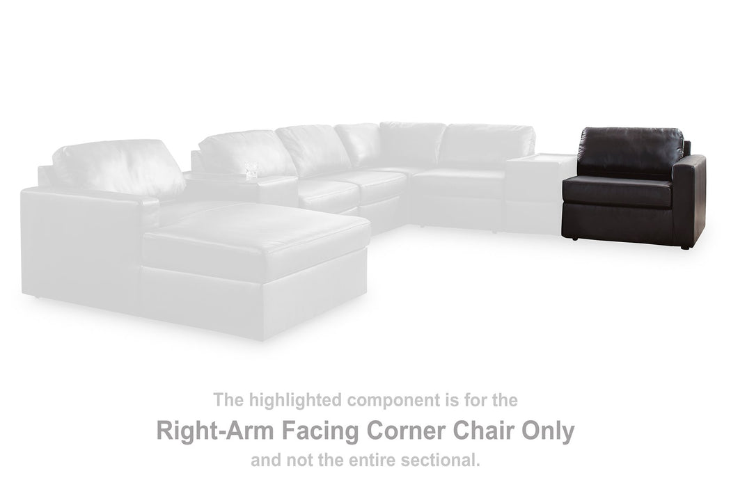 Modmax II Sectional with Chaise and Audio Consoles