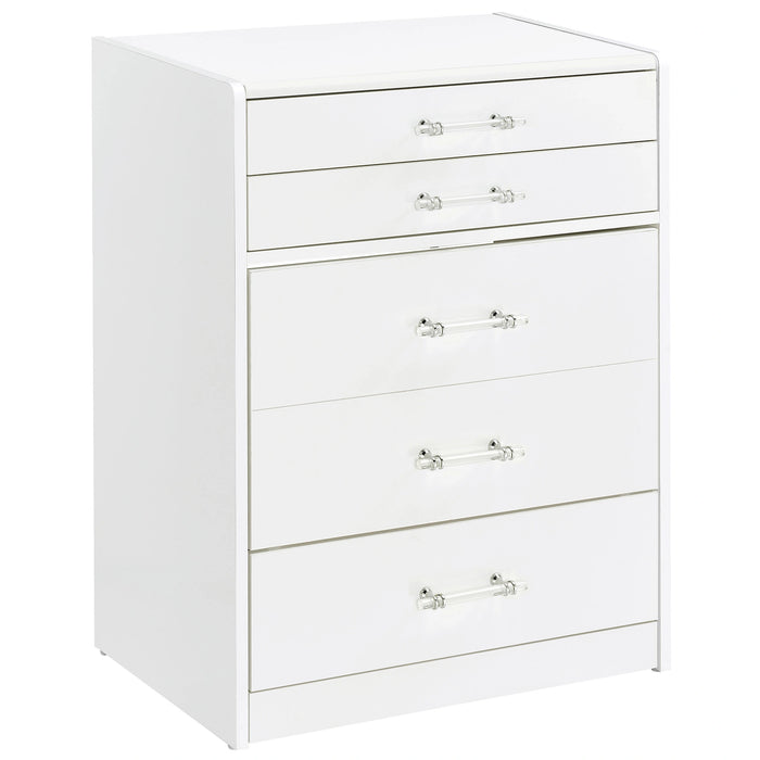 Danbury Makeup Vanity Table with LED Mirror and Stool