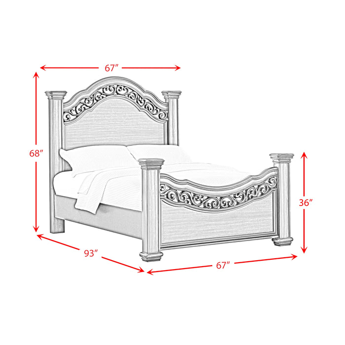 Brunswick Panel Bedroom Set in Mahogany