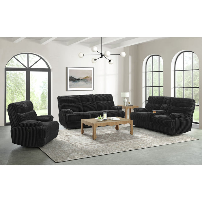Admiral Motion Sofa in Masis Black
