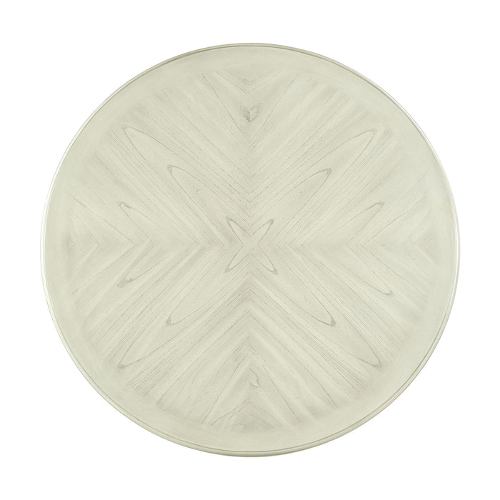 Amherst Counter Table w/Wood Leg White Finish