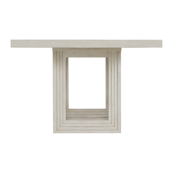 Avalanche Square Counter Table in Antique White