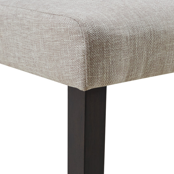 Lexi Tufted Fabric Side Chair in Beige (2 Per Pack)