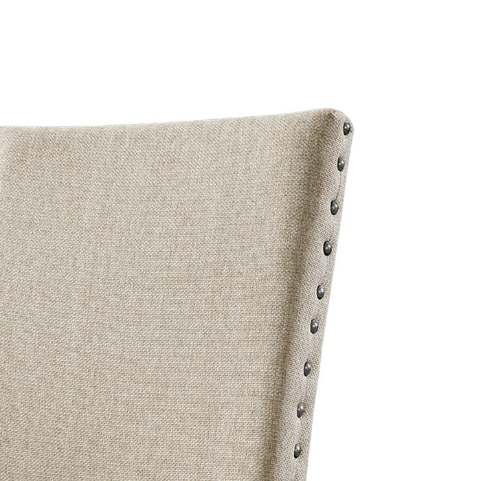 Jax 6pc Dining Set- Table 4 Upholstered Side Chairs & Bench