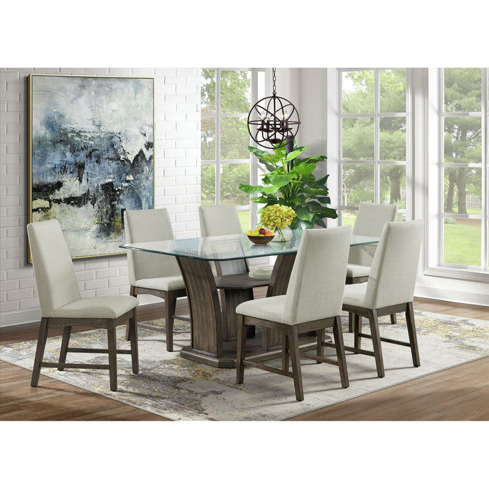 Dapper Grey Rectangular Dining Table