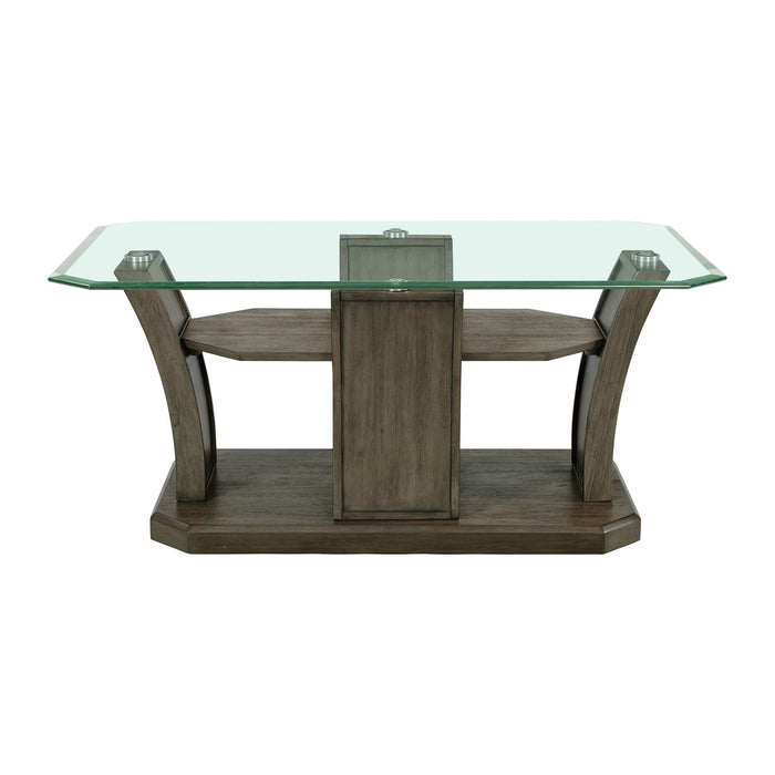 Dapper Rectangular Coffee Table Grey