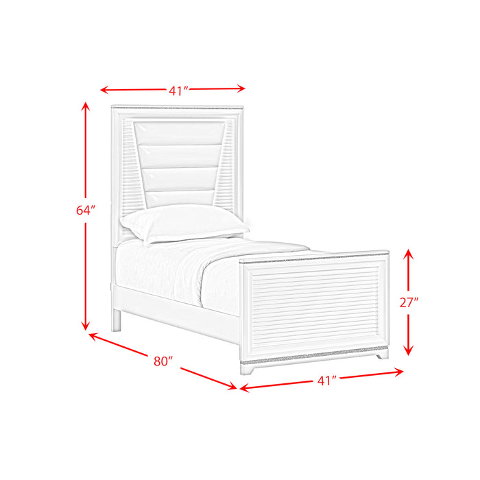 Denmark UPH Bed with Lights