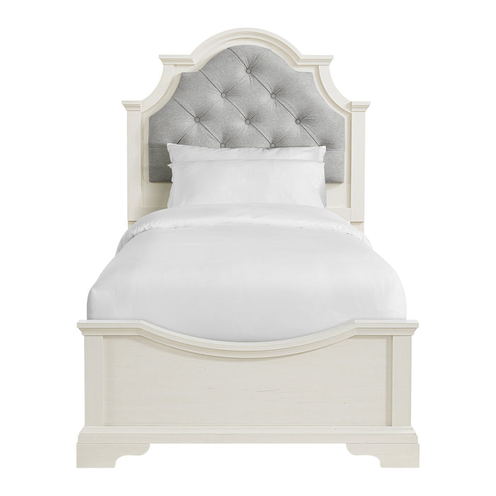 Eastwood Youth UPH Bed in Off-White