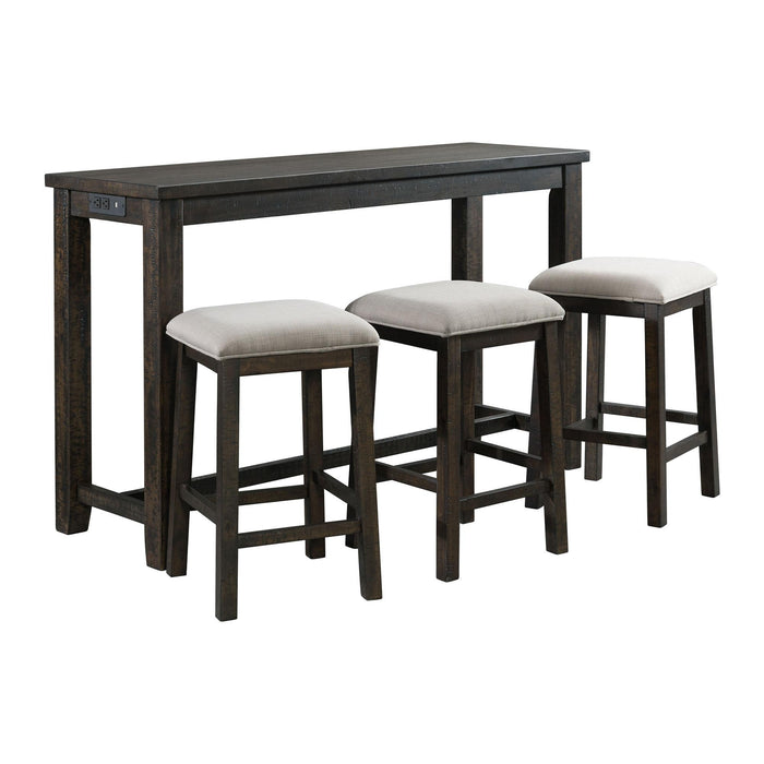 Stone Occasional Bar Table Single Pack (Table + Three Stools) 3A Packing