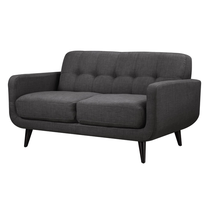 Hadley 4480 KD Love Seat Heirloom Charcoal w/No Pillows