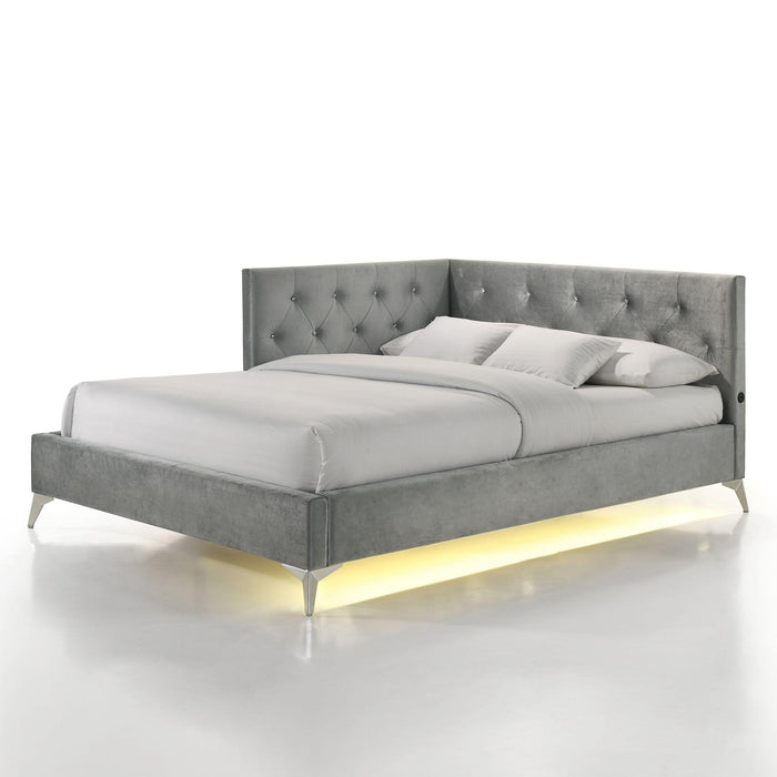 Amberley UPH Corner Bed with LED and USB
