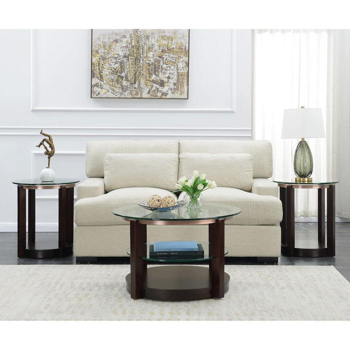 Elsa 3PC Occasional Table Set-Coffee Table & Two End Tables
