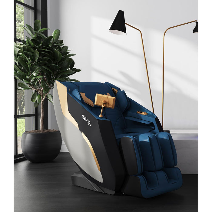 Enrich Massage Chair in Navy PU