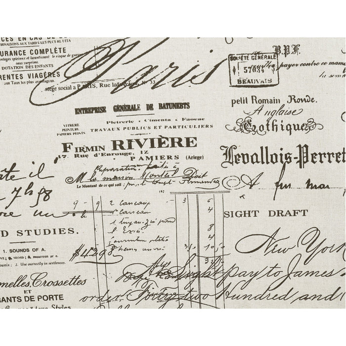 Erica 497 Ottoman W/Chrome Nail French Script (ISTA 3)