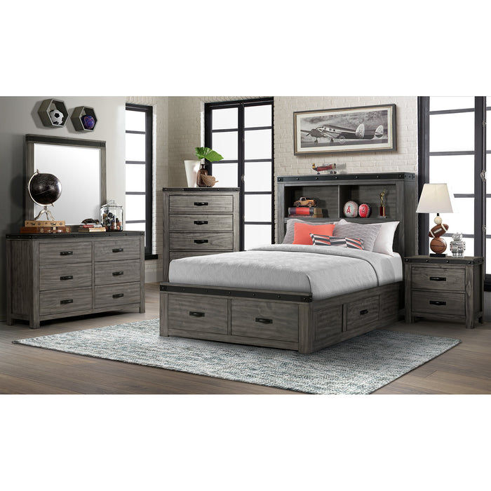 Wade Youth 6 Drawer Dresser & Mirror Set