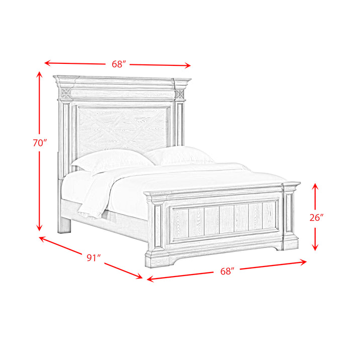 Glenmore Panel Bed