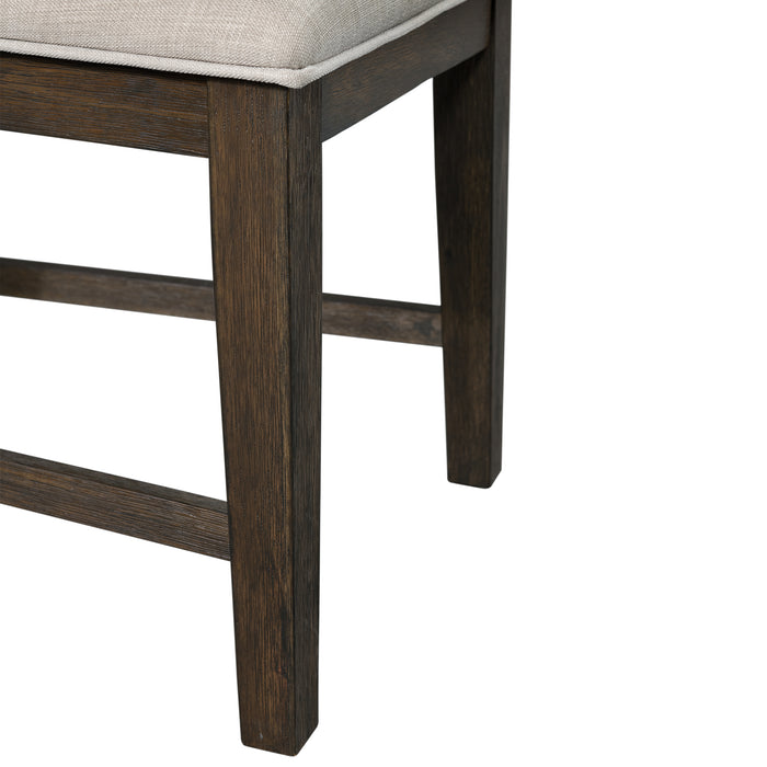 Grady 7PC Dining Set-Table & Six Slat Back Chairs