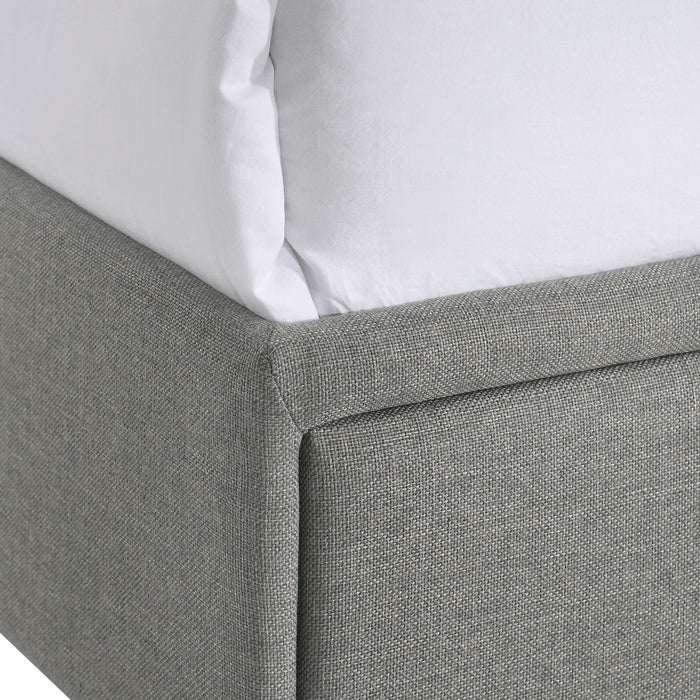 Hacienda Queen Storage Bed W/Tacoma Grey CM 003 (3A Packing)