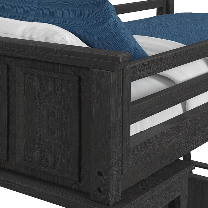 Hampton Kids Loft with Ladder and Desk with Speaker