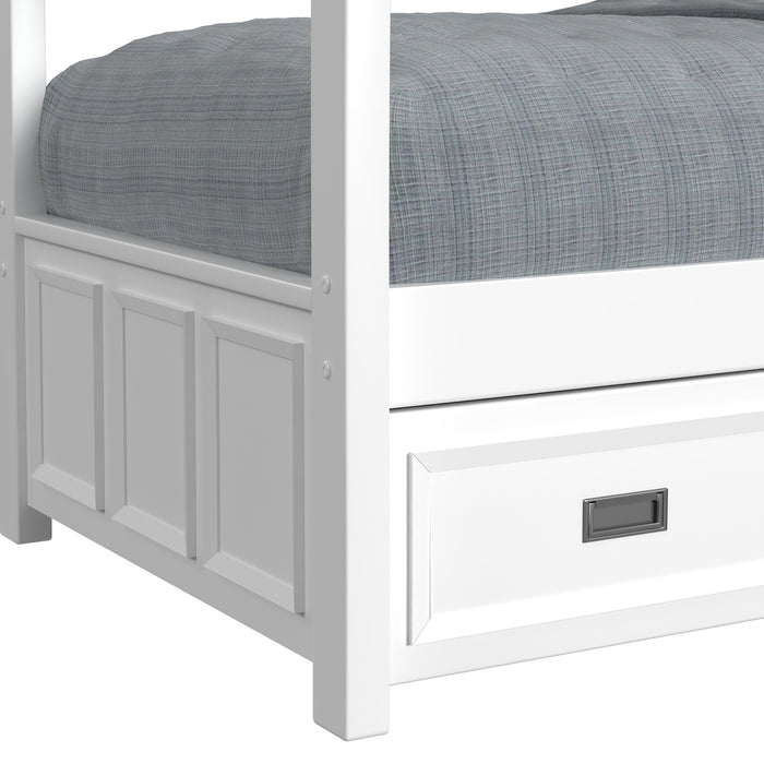 Hampton Kids Over Bunk with Staircase and Trundle
