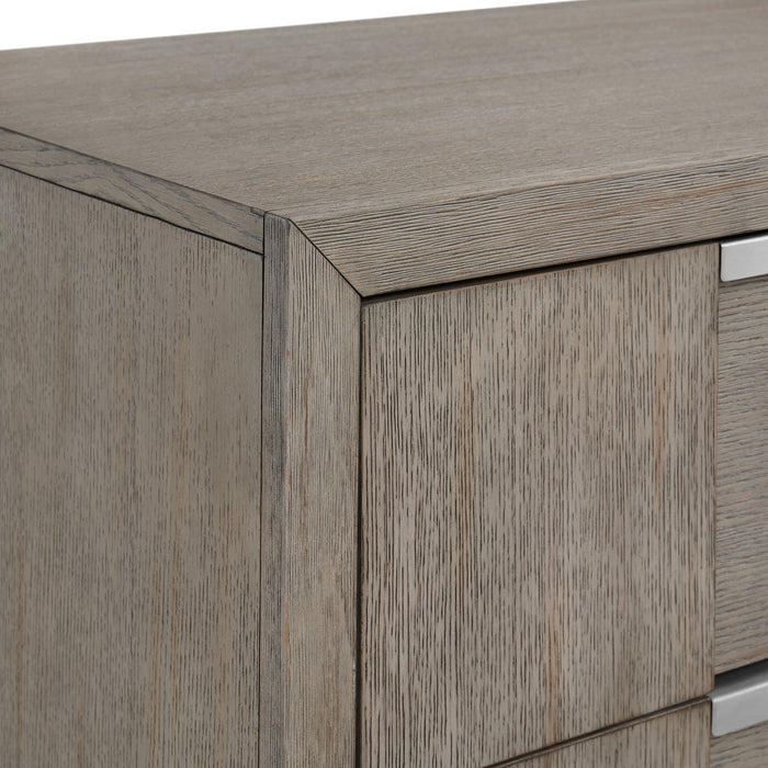 Kelis Dresser and Mirror Set in Grey