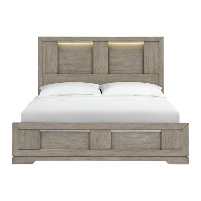 Kelis Panel Bed with LED