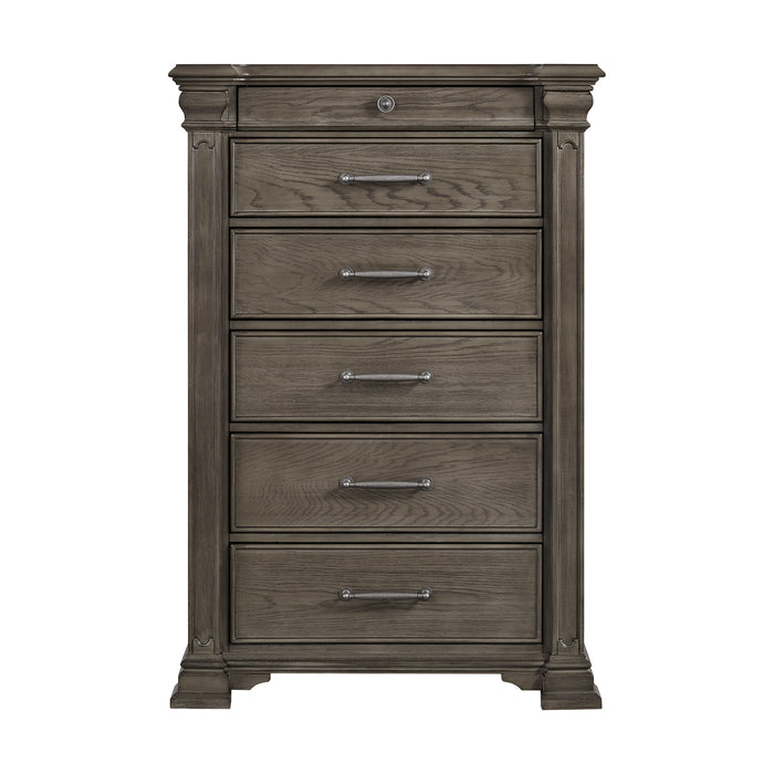 Kings Court 6-Drawer Chest in Grey