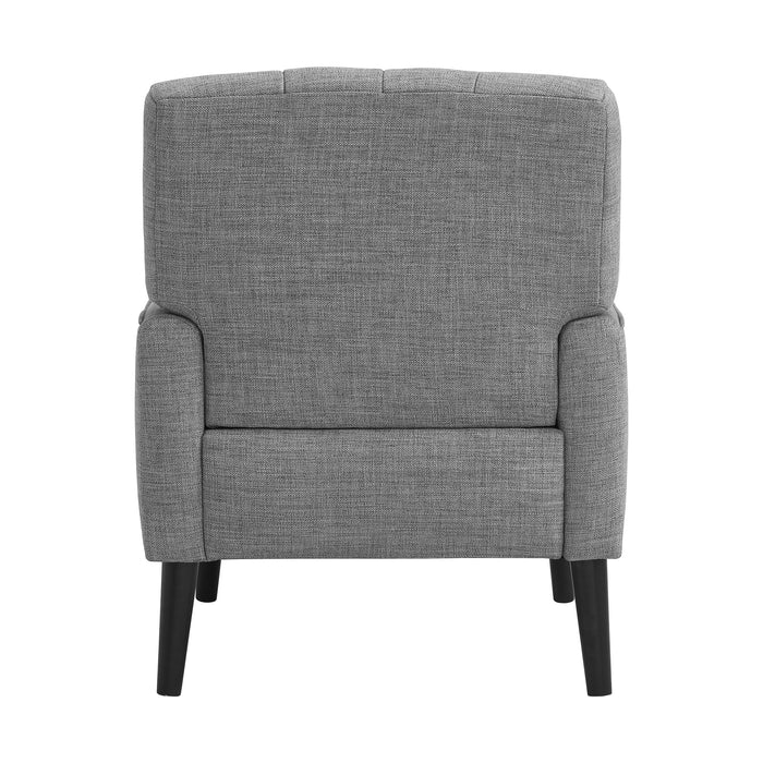 Kiwi Chair with Channel Back in Palmer Grey