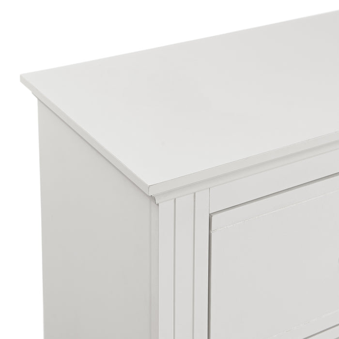 Kona 6-Drawer Dresser in White