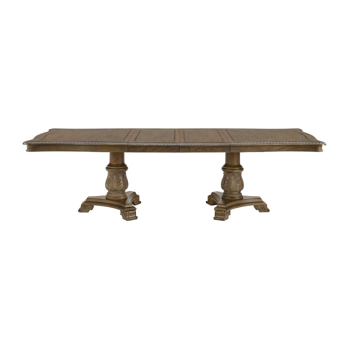 Madison Park Rectangular Dining Table with 2 18" Leaves in Walnut