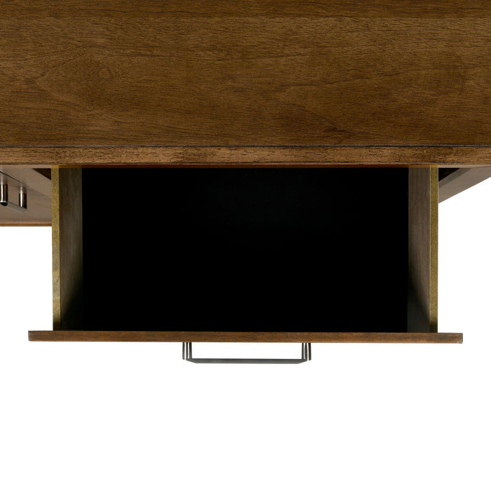 Malibu 4-Drawer Chest in Walnut