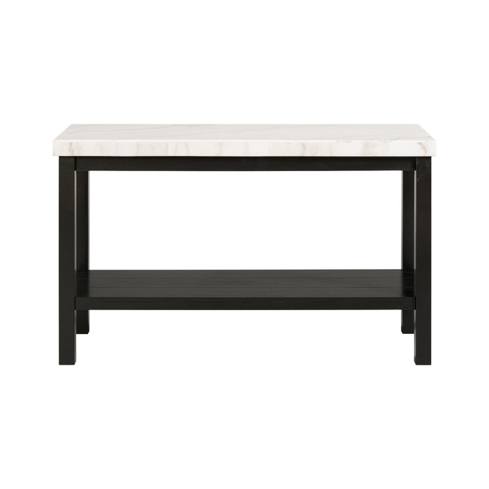 Marcello w/ White Top - Sofa Table