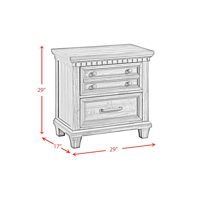McCoy 2-Drawer Nightstand with USB