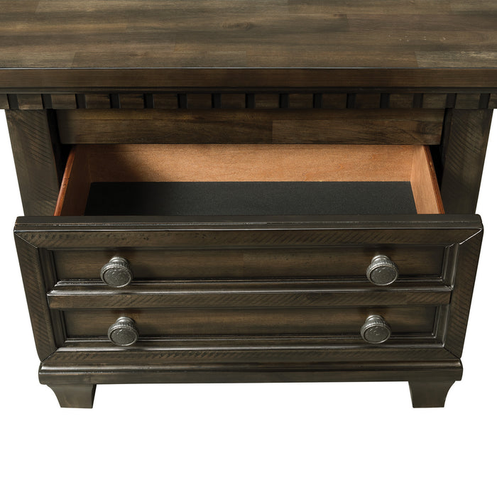 McCoy 2-Drawer Nightstand with USB