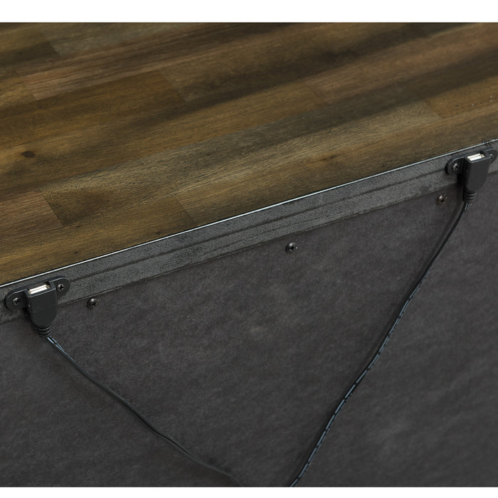 McCoy 2-Drawer Nightstand with USB