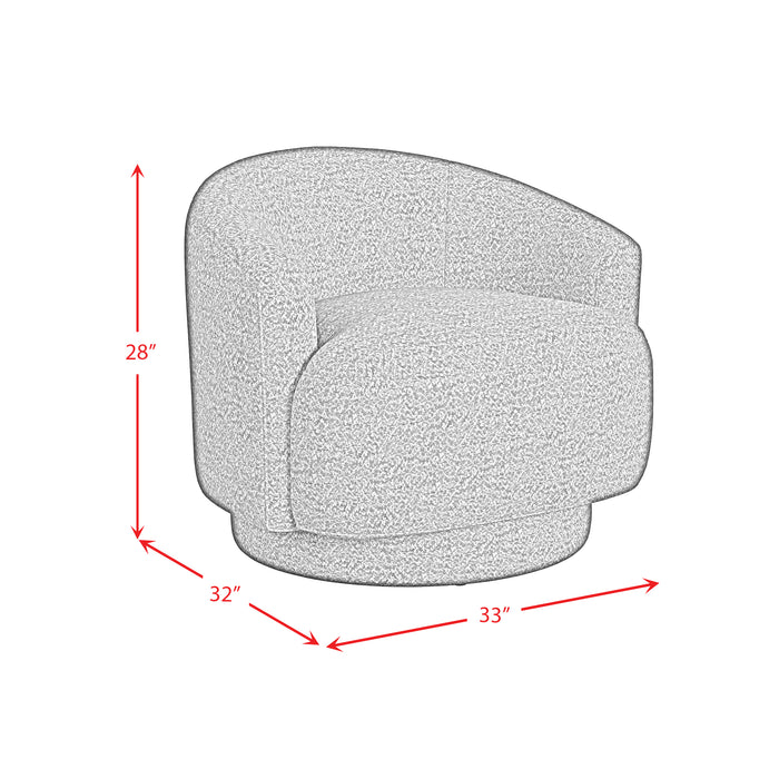 Mojave Swivel Chair in JH Chocolate