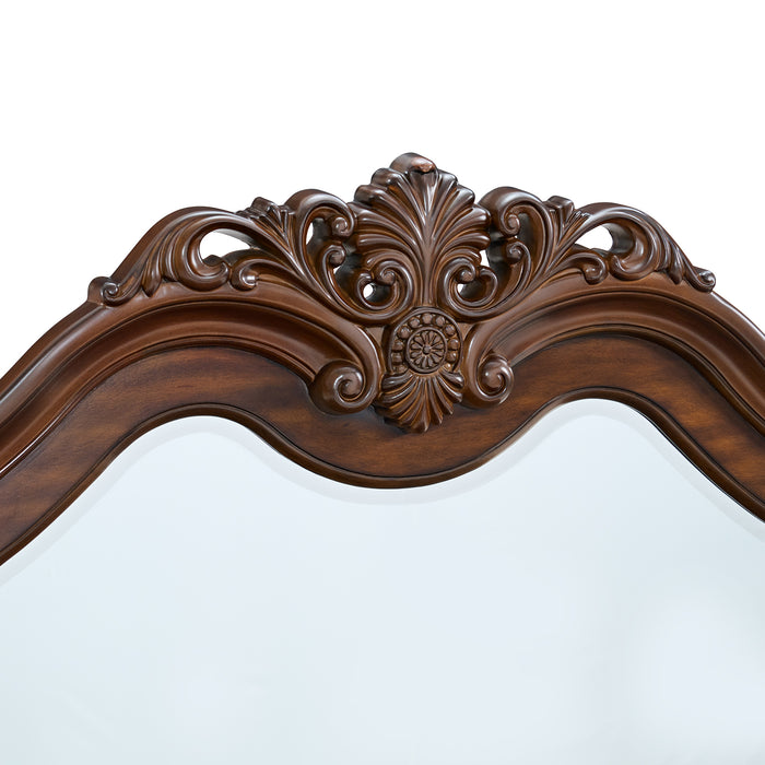 Northridge Dresser & Mirror Set in Cherry