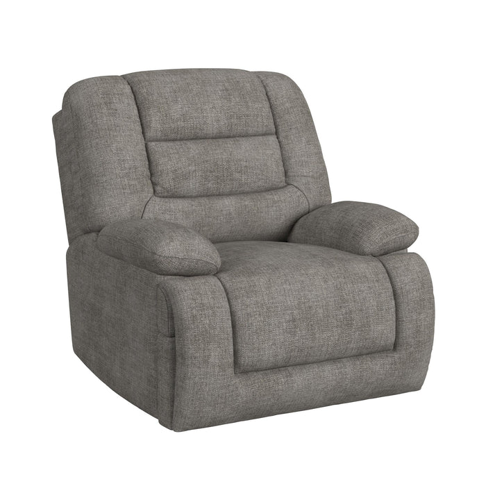 Odessa P3 Recliner W/Heat Massage, zero gravity, memory foam in Amount Grey