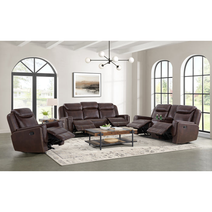 Panther Glider Motion Recliner in Neono Brown