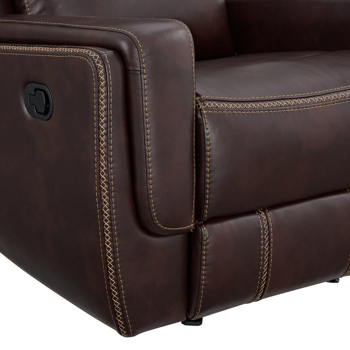 Panther Glider Motion Recliner in Neono Brown